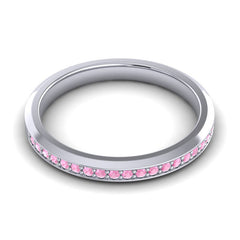 Pink Tourmaline Band