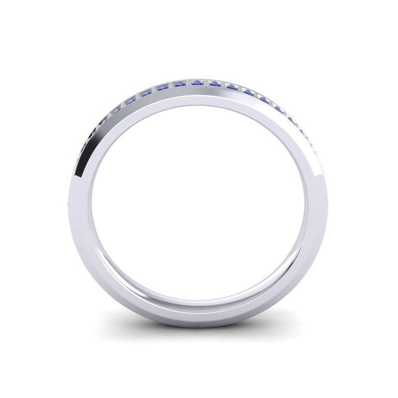 Blue Sapphire Band