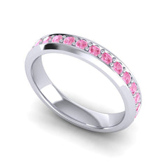Pink Tourmaline Band
