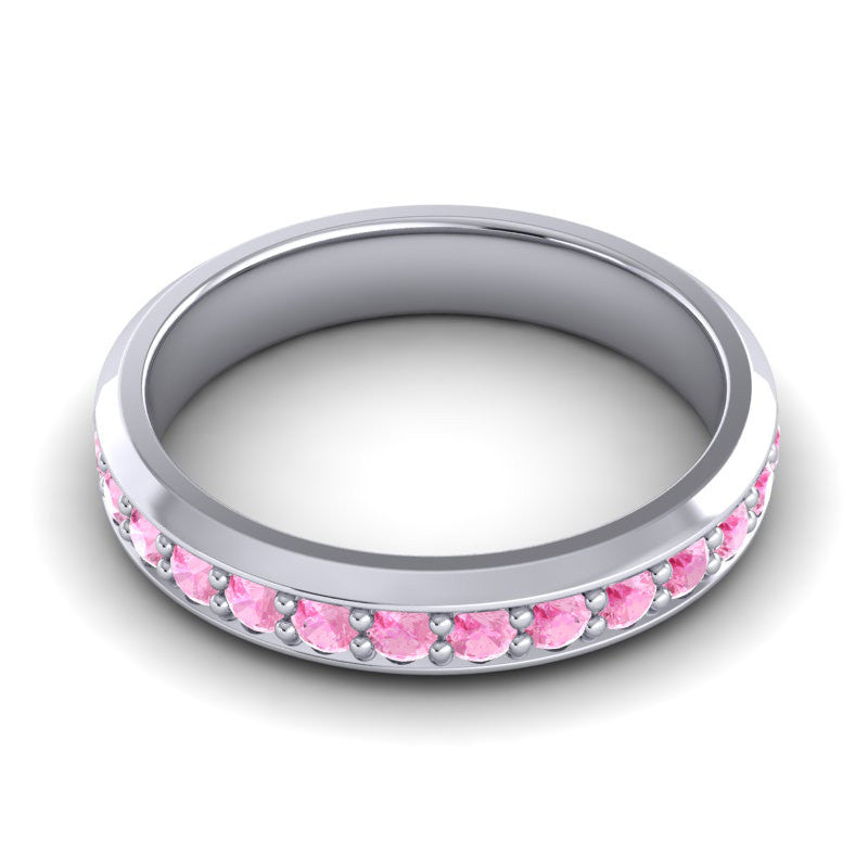 Pink Tourmaline Band