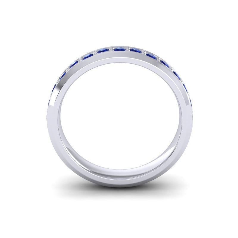 Blue Sapphire Band