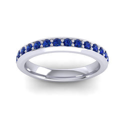 Blue Sapphire Band