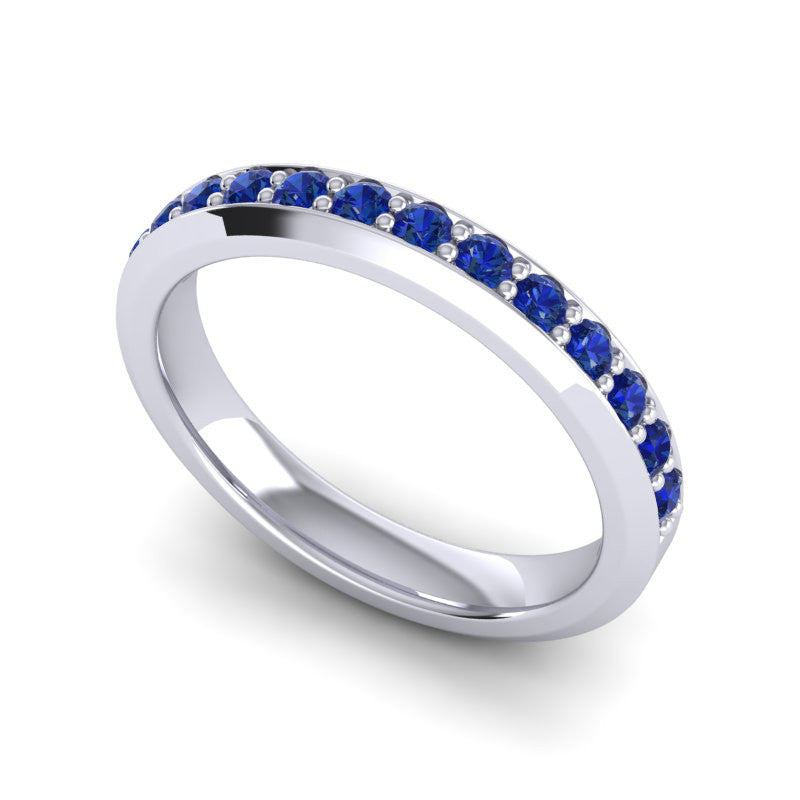 Blue Sapphire Band