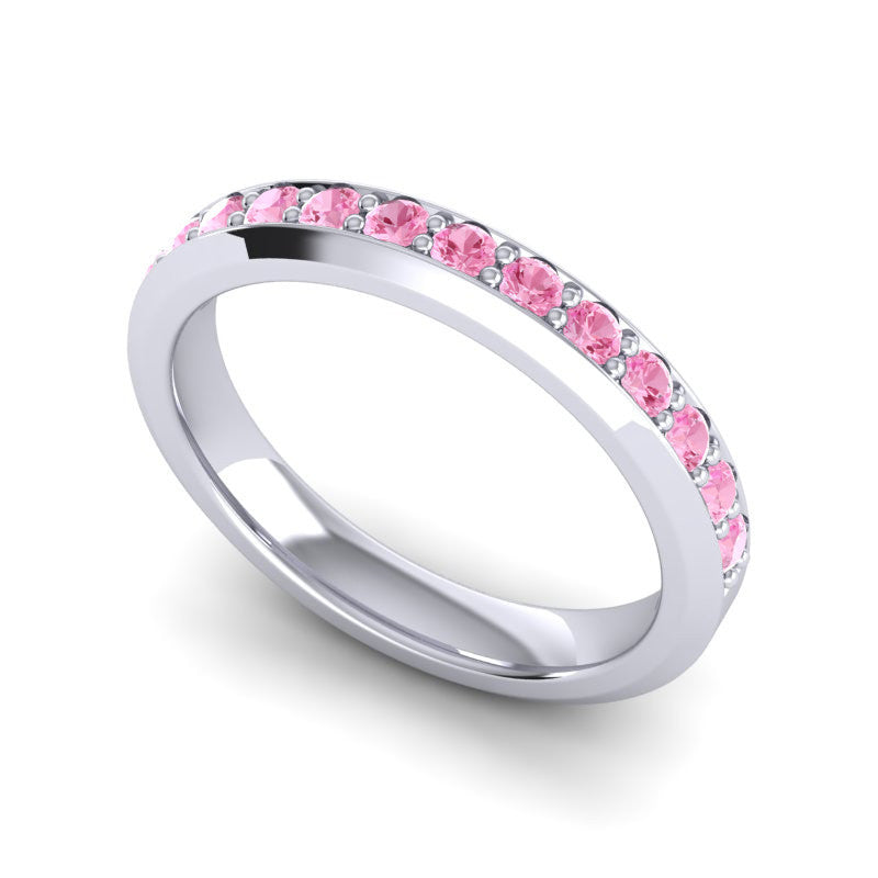 Pink Tourmaline Band