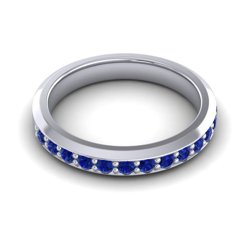 Blue Sapphire Band