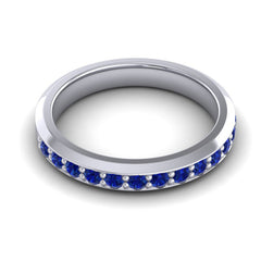 Blue Sapphire Band