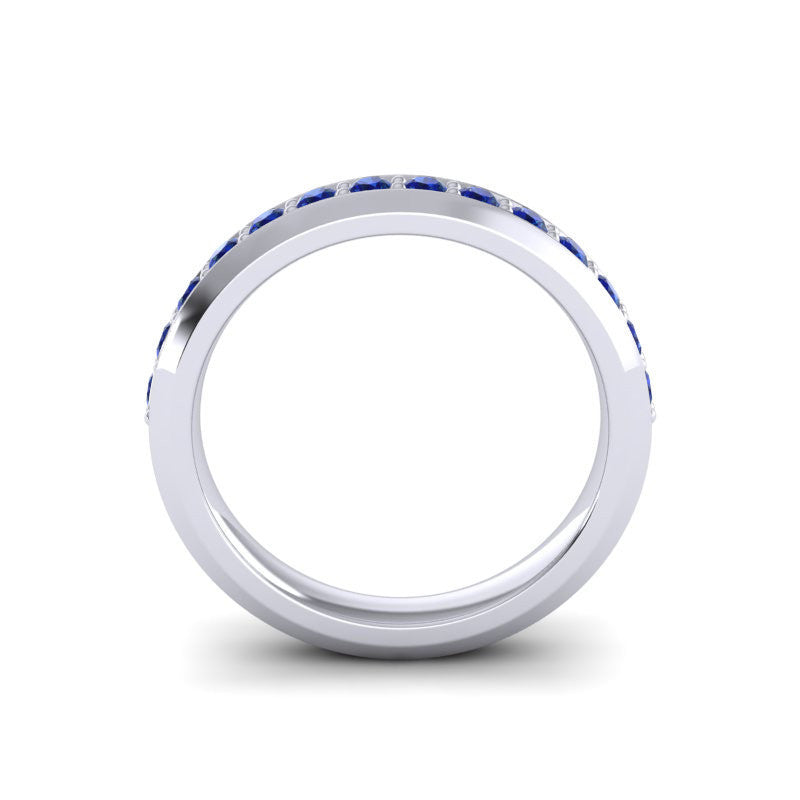 Blue Sapphire Band