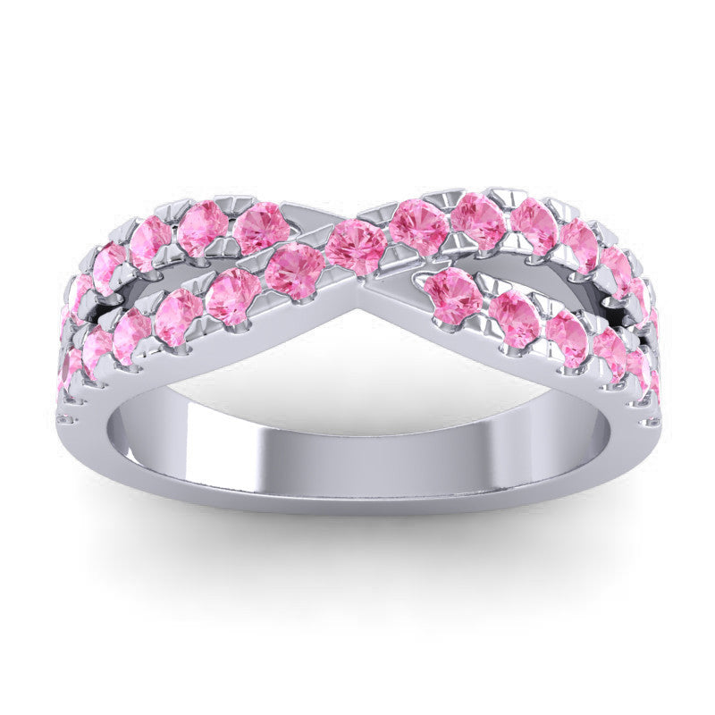 Pink Tourmaline Band