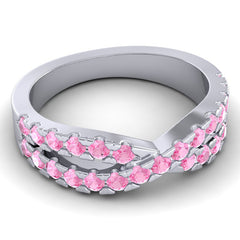 Pink Tourmaline Band