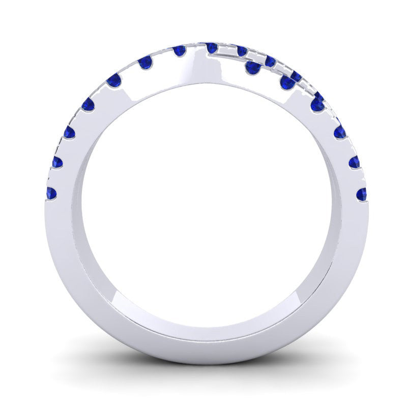 Blue Sapphire Band