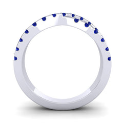 Blue Sapphire Band