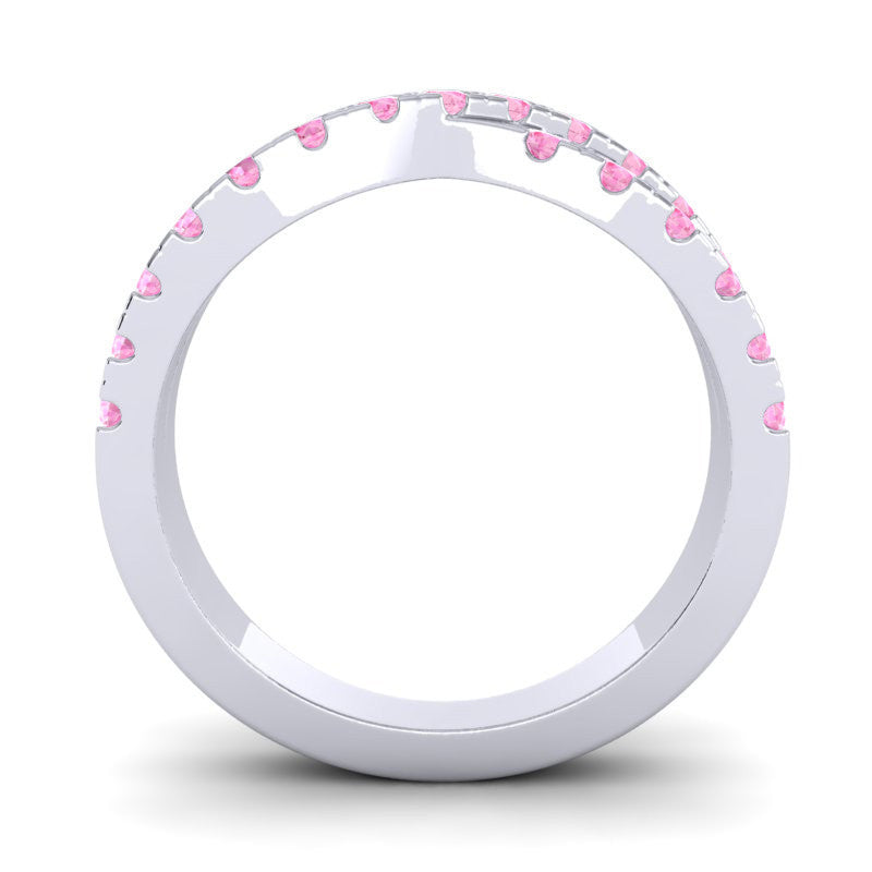 Pink Tourmaline Band