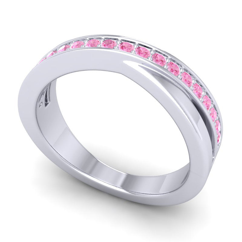 Pink Tourmaline Band