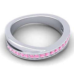 Pink Tourmaline Band