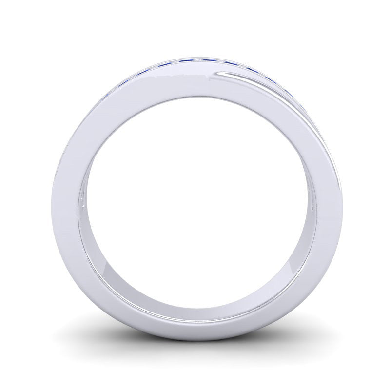 Blue Sapphire Band
