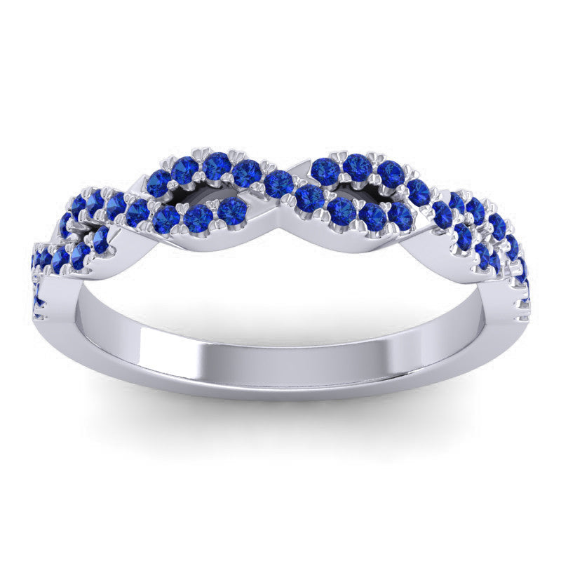 Blue Sapphire Band