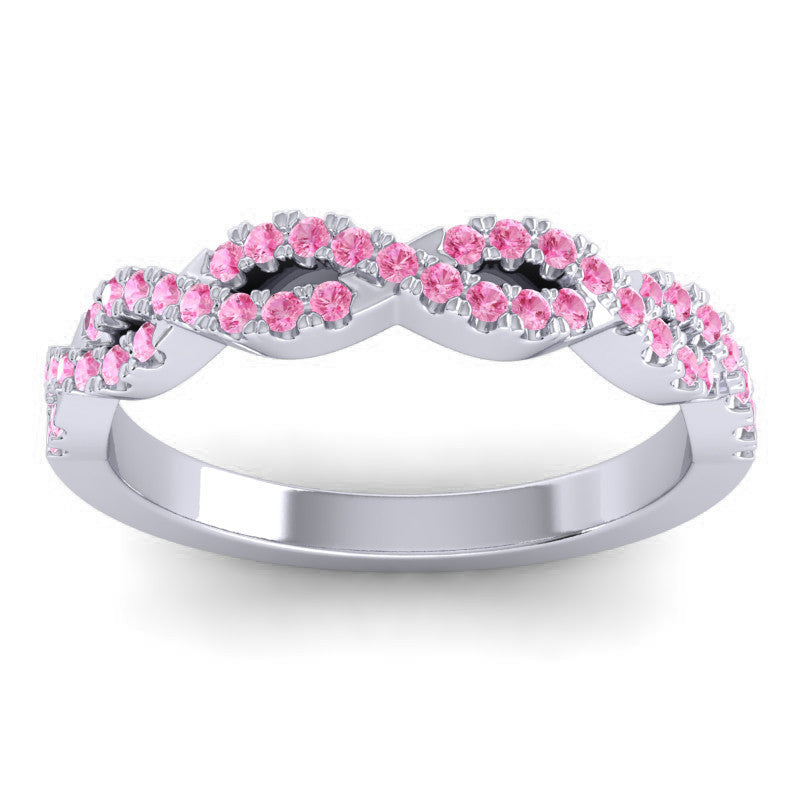 Pink Tourmaline Band