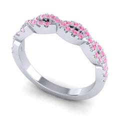 Pink Tourmaline Band