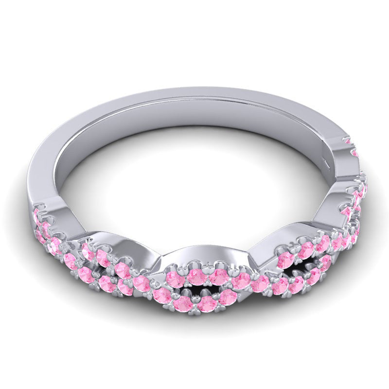 Pink Tourmaline Band