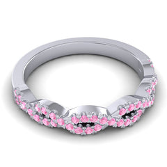 Pink Tourmaline Band
