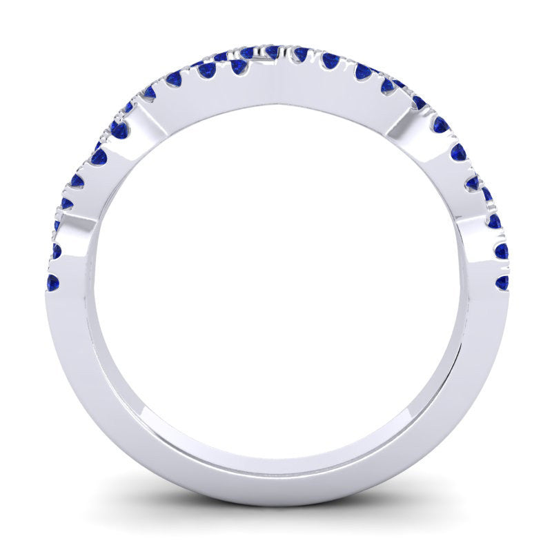 Blue Sapphire Band