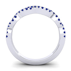 Blue Sapphire Band