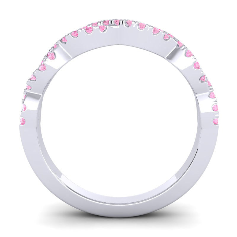 Pink Tourmaline Band