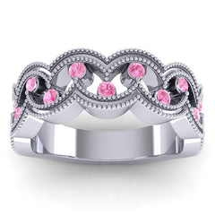 Pink Tourmaline Band