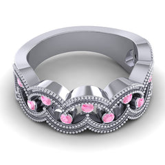 Pink Tourmaline Band