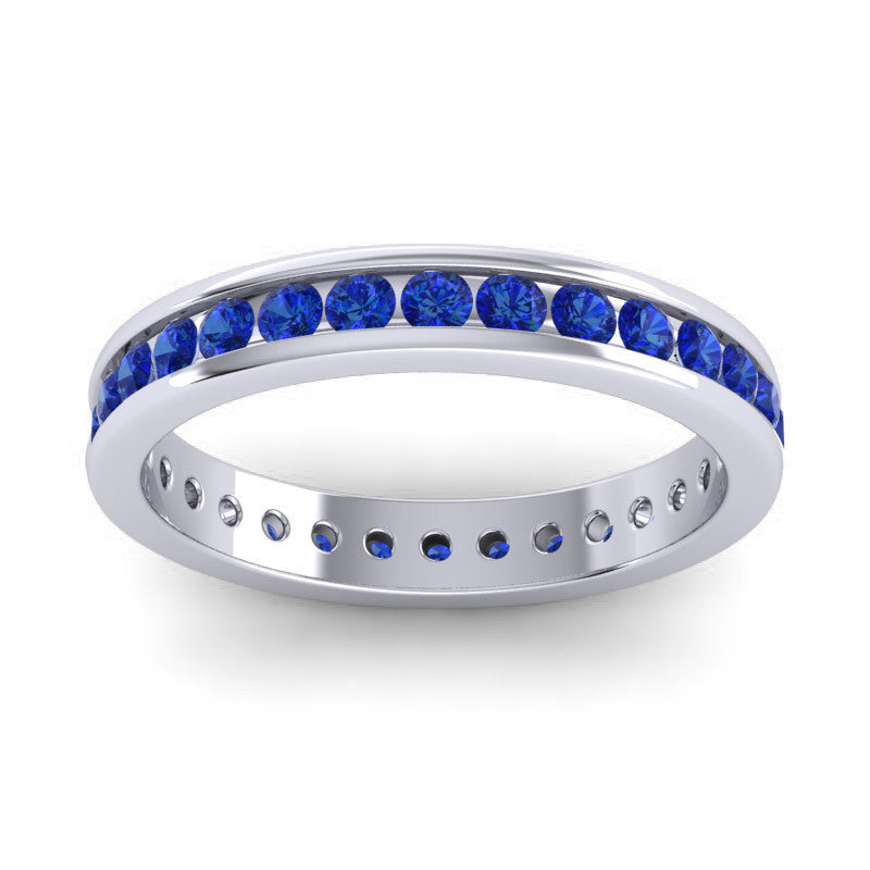 Blue Sapphire Band