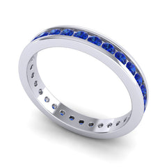 Blue Sapphire Band
