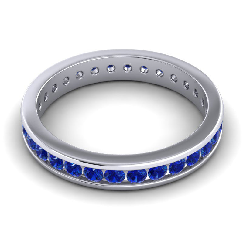 Blue Sapphire Band