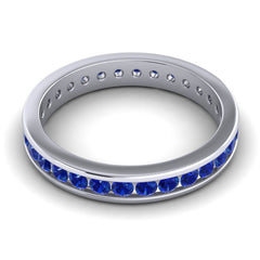 Blue Sapphire Band