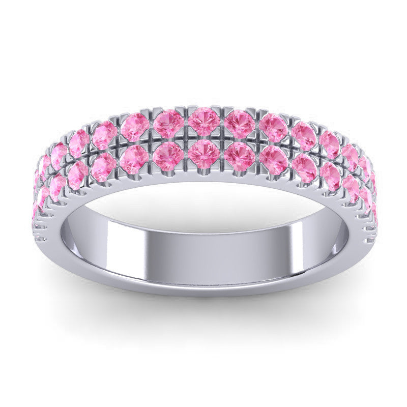 Pink Tourmaline Band
