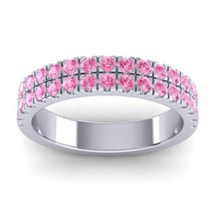 Pink Tourmaline Band