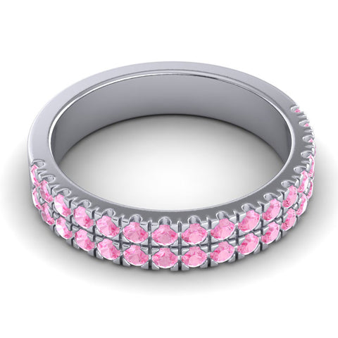 Pink Tourmaline Band