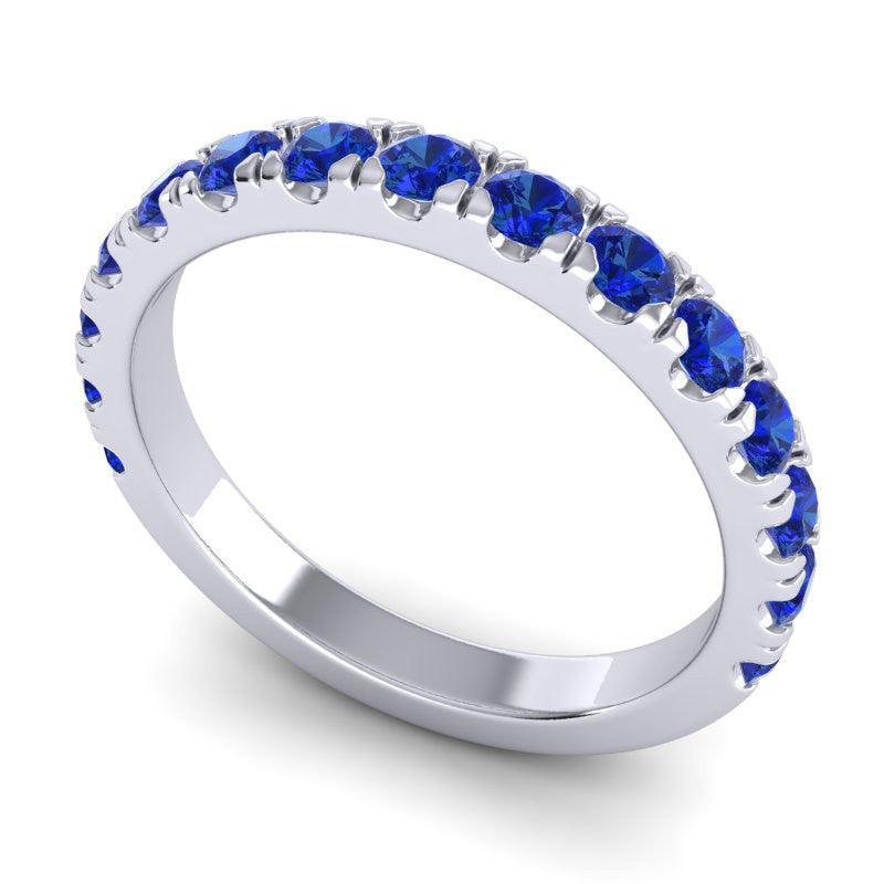 Blue Sapphire Band