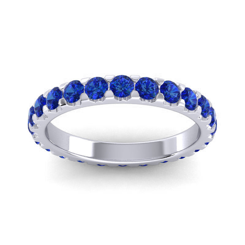 Blue Sapphire Band