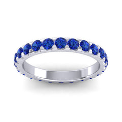 Blue Sapphire Band