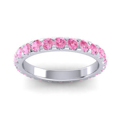 Pink Tourmaline Band