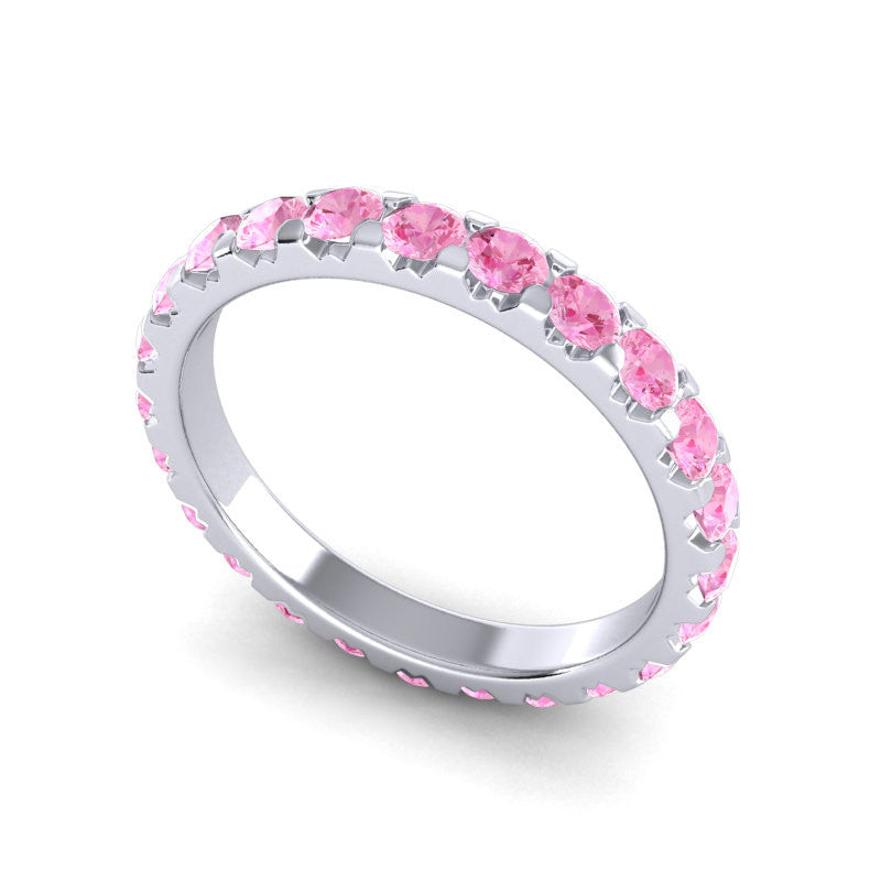 Pink Tourmaline Band