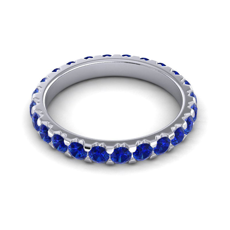 Blue Sapphire Band