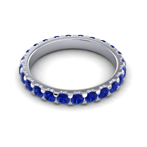 Blue Sapphire Band
