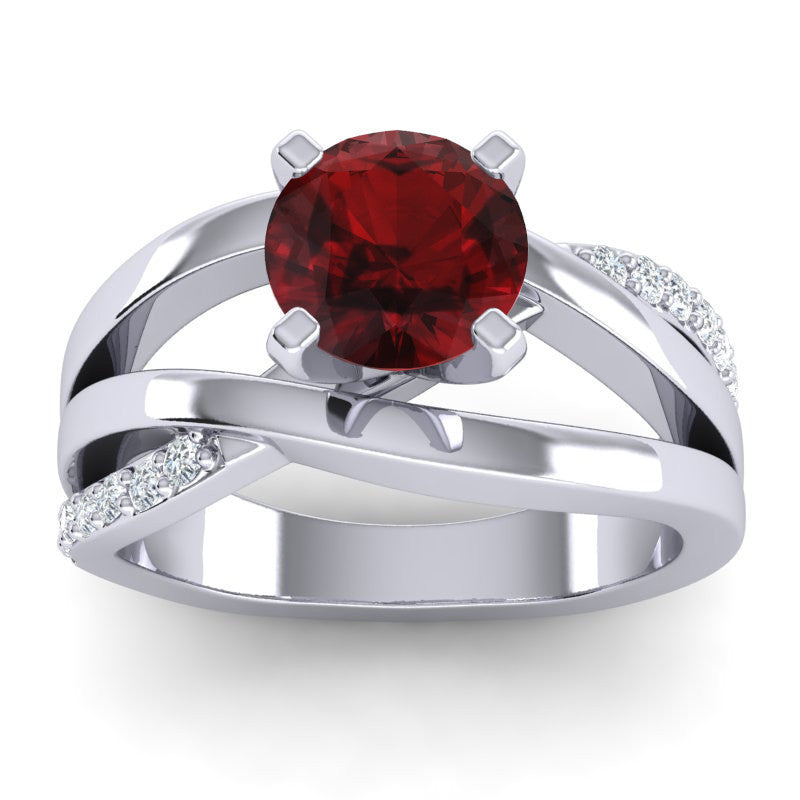 Garnet and Diamond