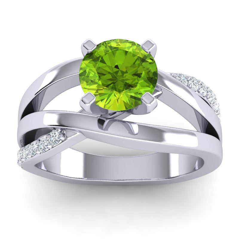 Peridot and Diamond