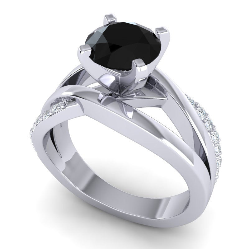 Black Onyx and Diamond