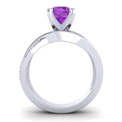 Amethyst and Diamond