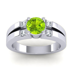 Peridot and Diamond