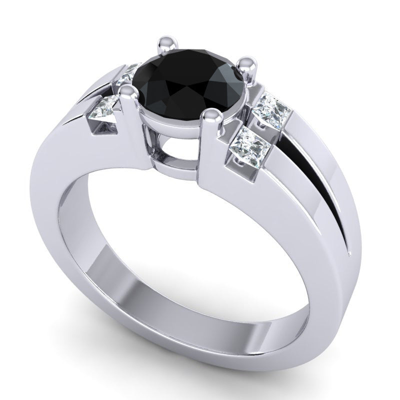 Black Onyx and Diamond