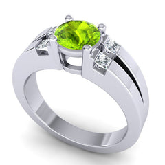 Peridot and Diamond